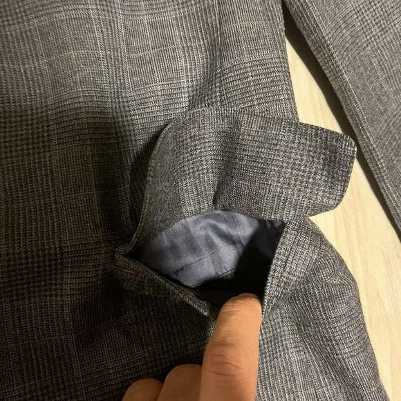 Brooks Brothers Vintage Unlined Sportscoat Blazer 2 Buttons Gray Mens Size 40R